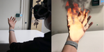 Psychophysical Effects of Experiencing Burning Hands in Augmented Reality